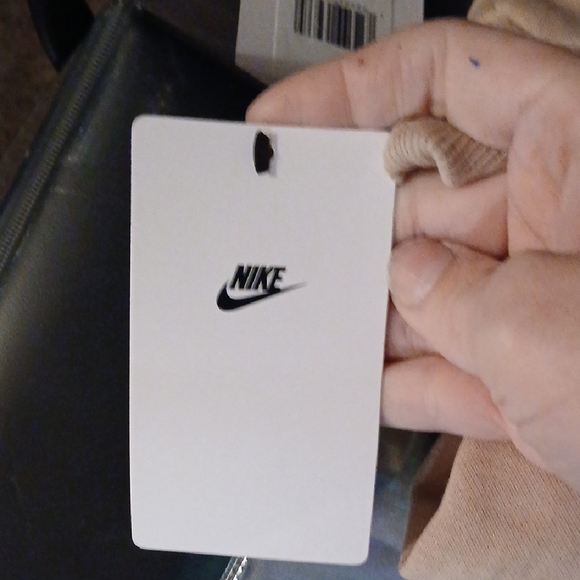 Nike Beige Tracksuit with White Accents - Picture 3 of 5